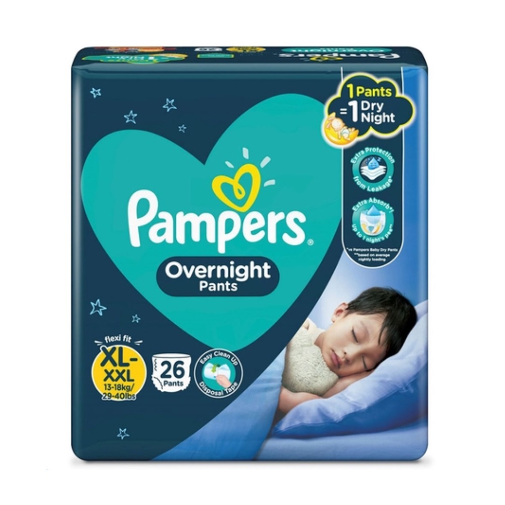 Pampers Overnight Pants XL-XXL Diaper 26s - PH