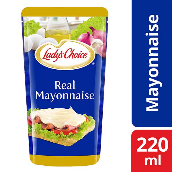 Ladys Real Mayonnaise Pouch Curbside PH